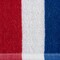 J&M Red, White and Blue Stripe Lounge Chair Beach Towel With Top Fitted Pocket 26x82